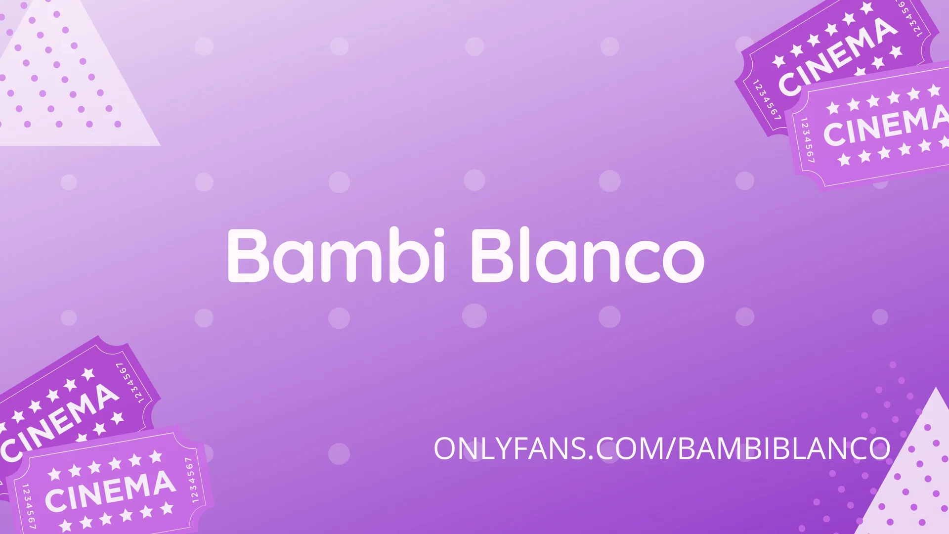 Bambi Blanco profile banner