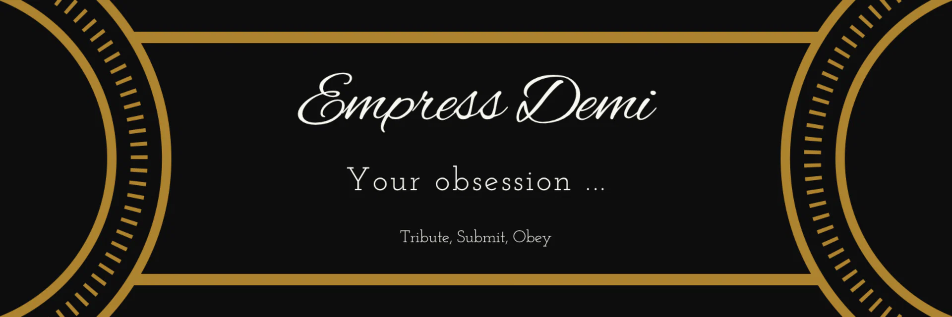 Empress Demi profile banner