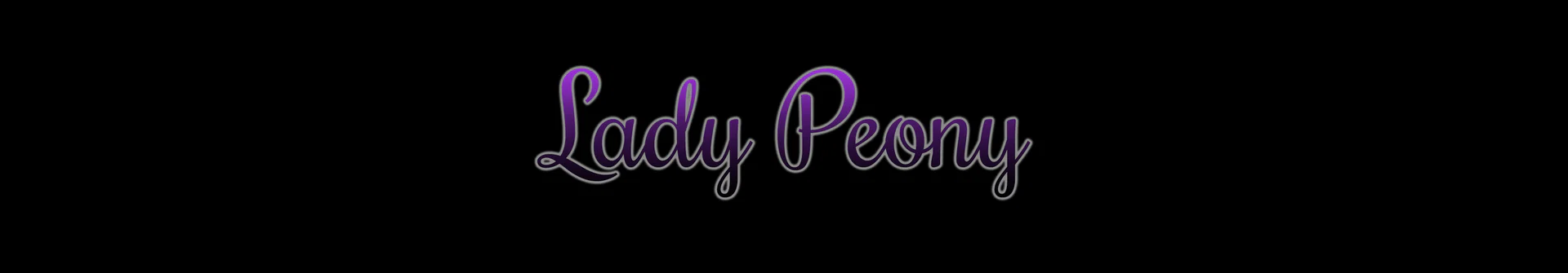 Lady Peony profile banner