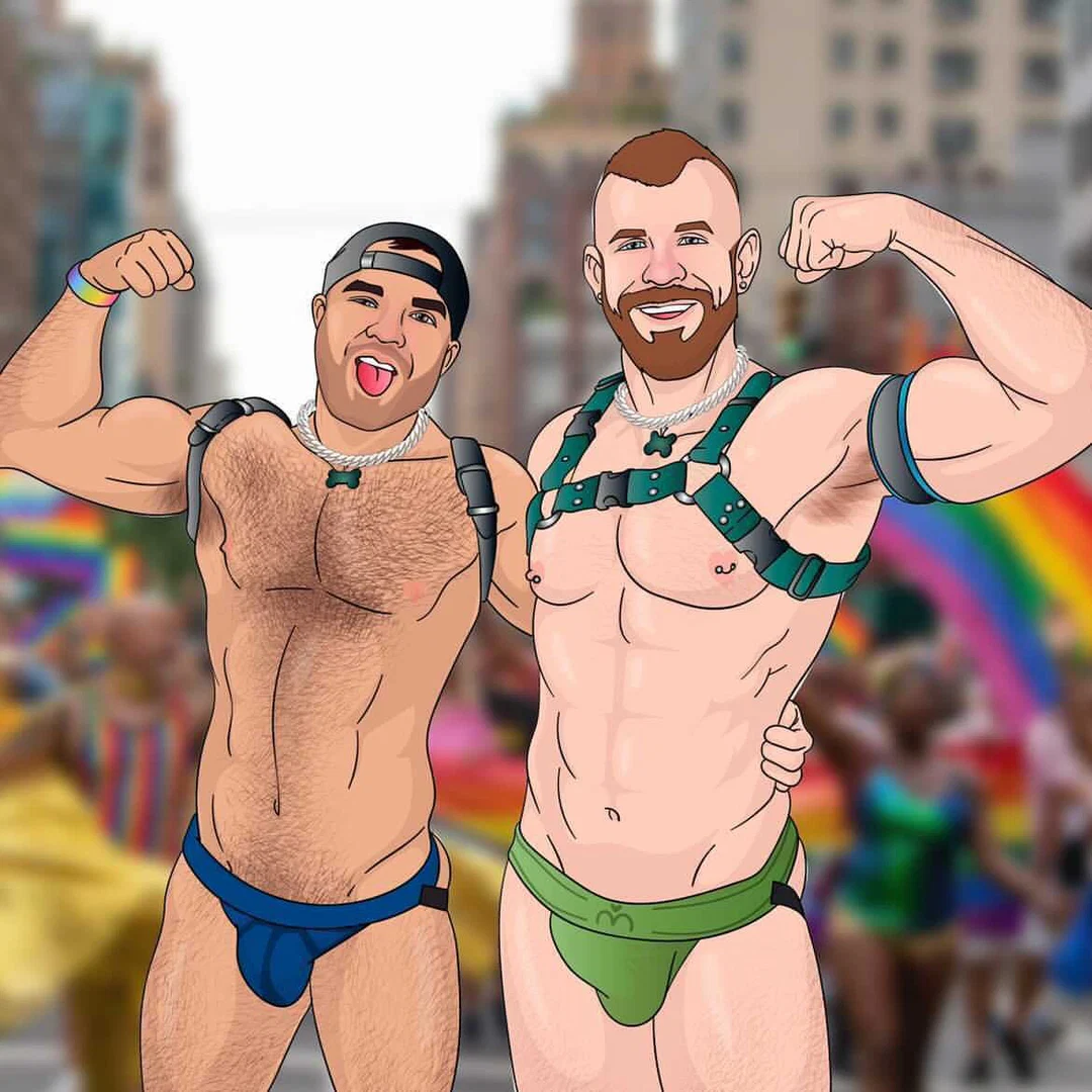 MusclePup Badge profile banner
