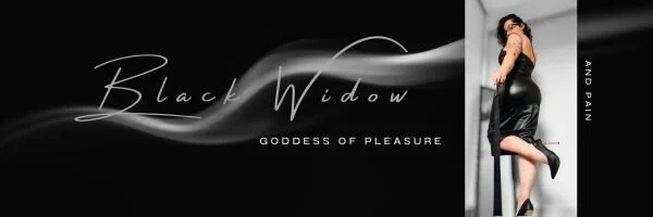 Black Widow πΈ GODDESS of PLEASURE βοΈ profile banner