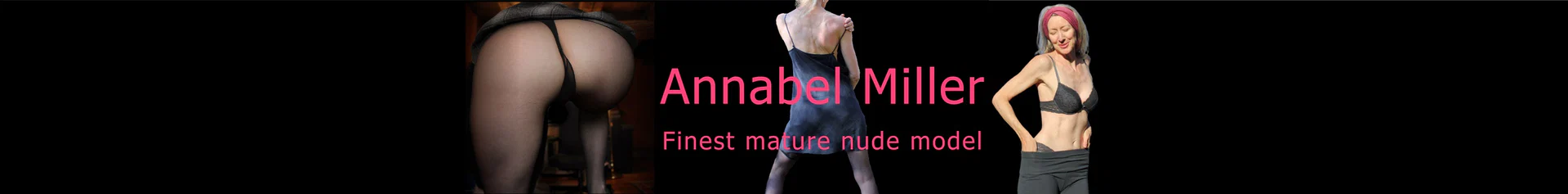Annabel Miller - finest mature model profile banner