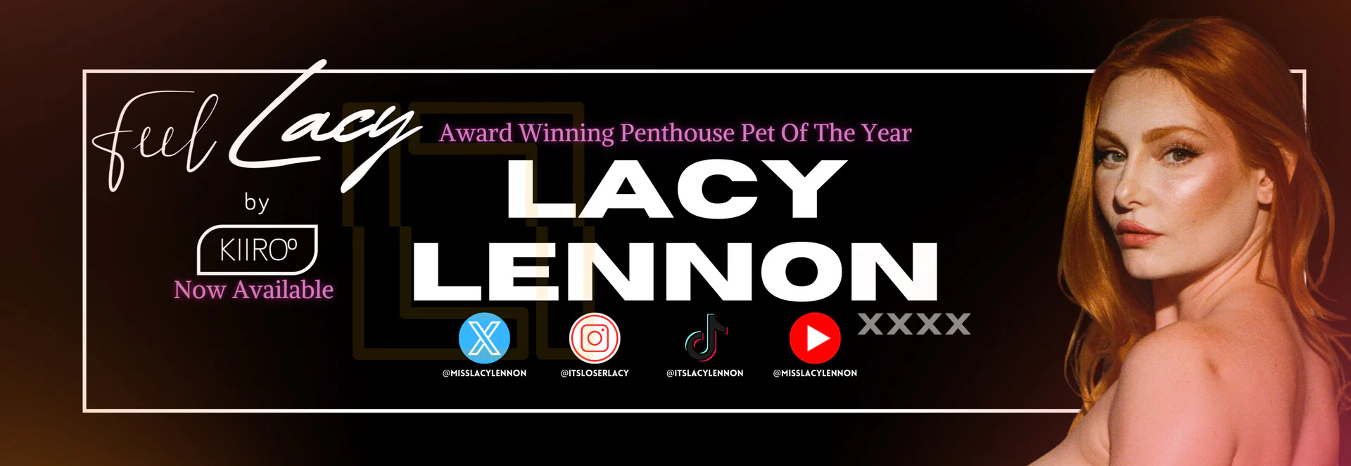 Lacy Lennon FREE OnlyFans🧡🌻 profile banner