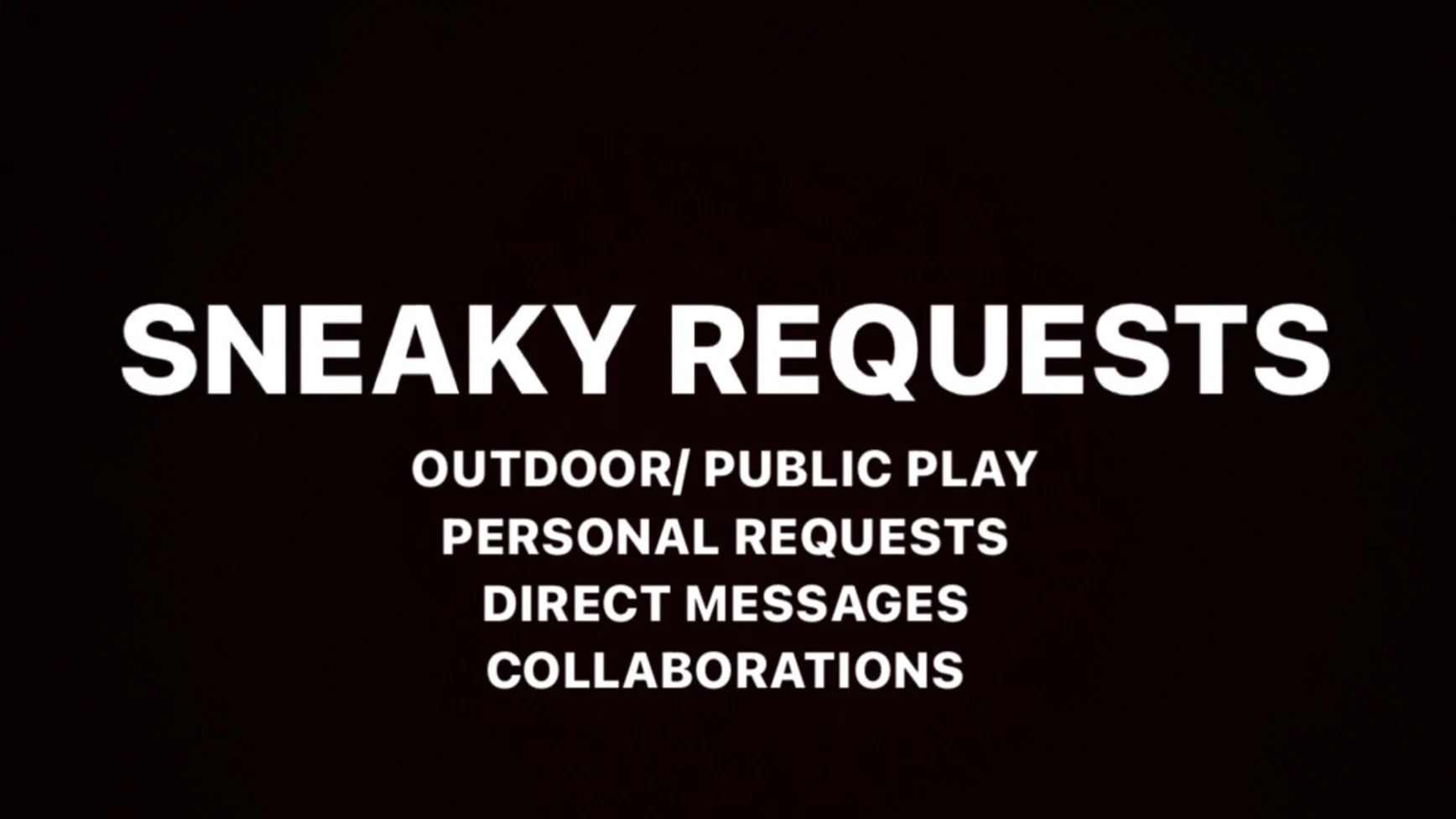 Sneaky Requests profile banner