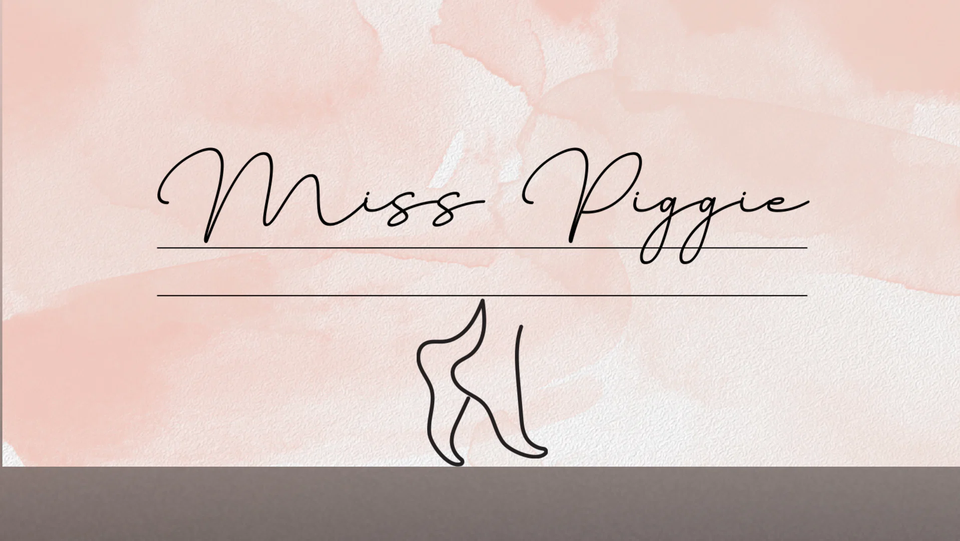 Miss Piggie profile banner