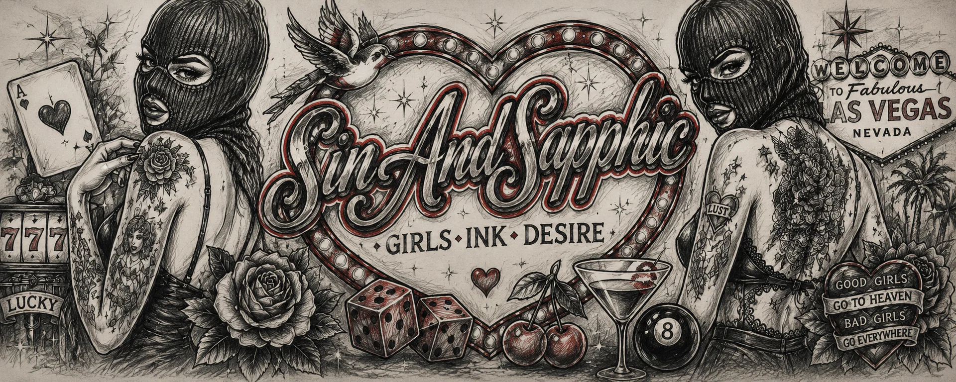 Sin & Sapphic profile banner