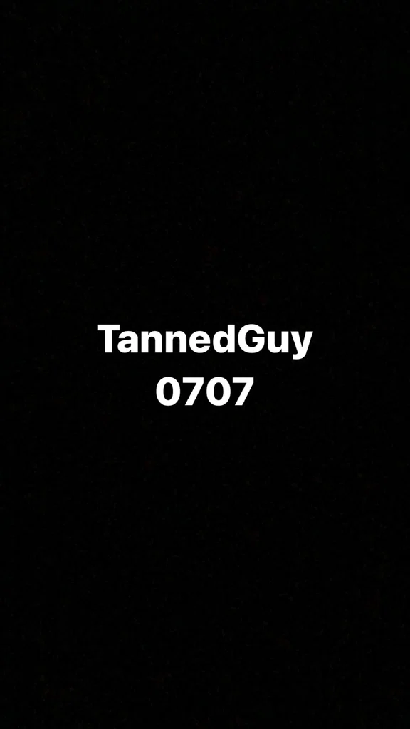 Tanned Guy
