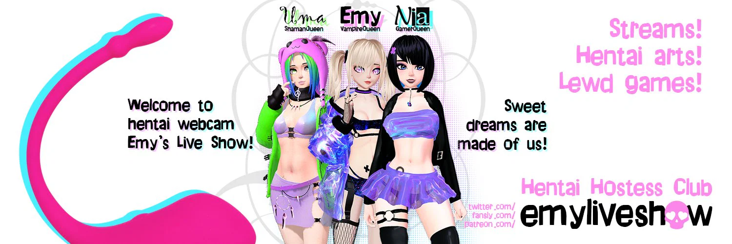 Emy's Live Hentai Cam Show profile banner