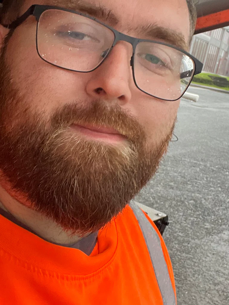 Bearded trucker