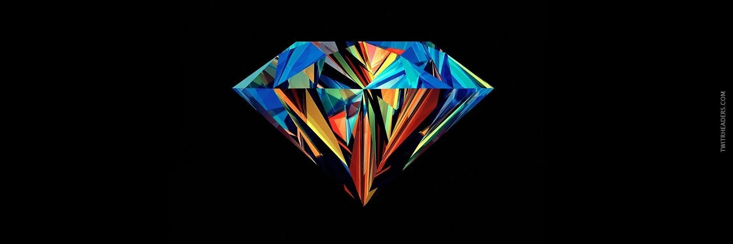 Diamond profile banner