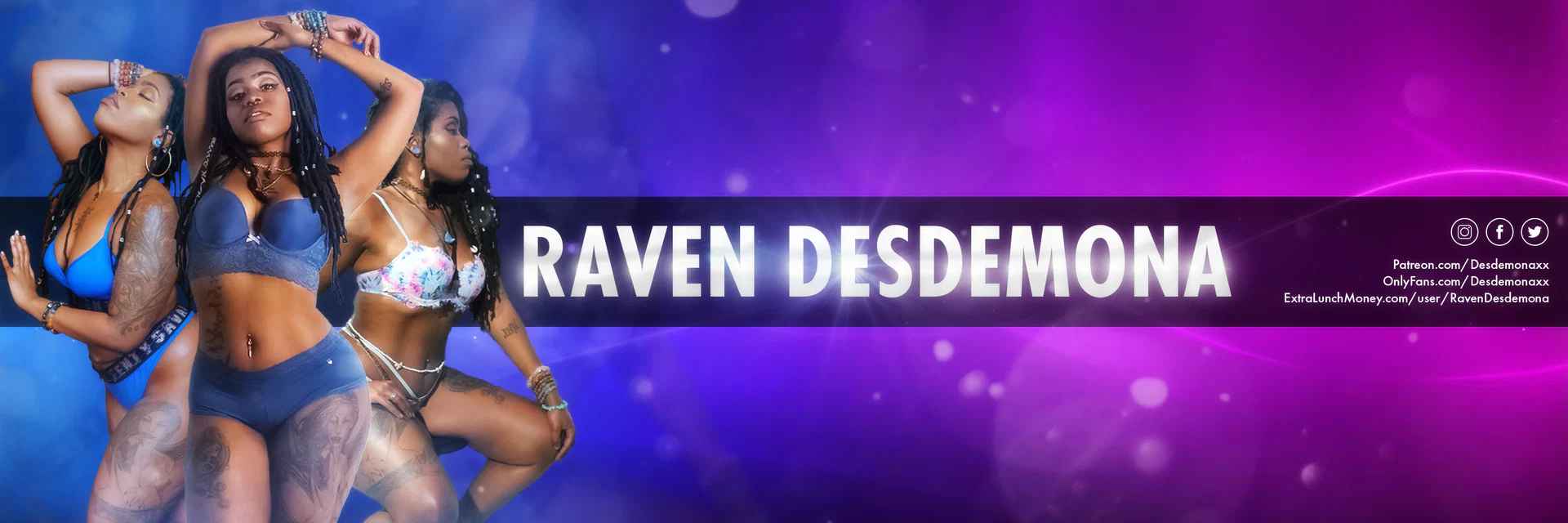 Raven Desdemona profile banner
