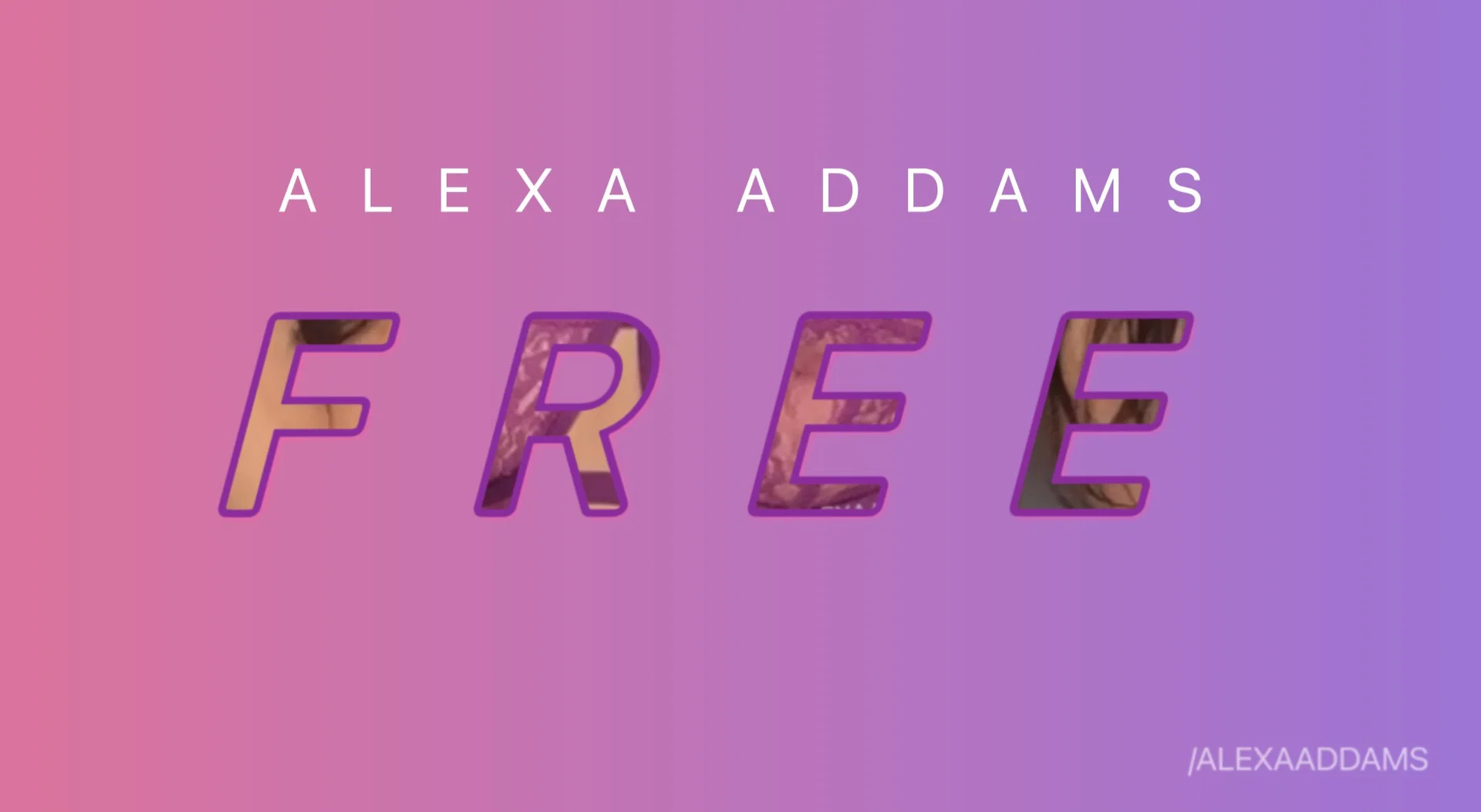 Alexa Addams Free profile banner