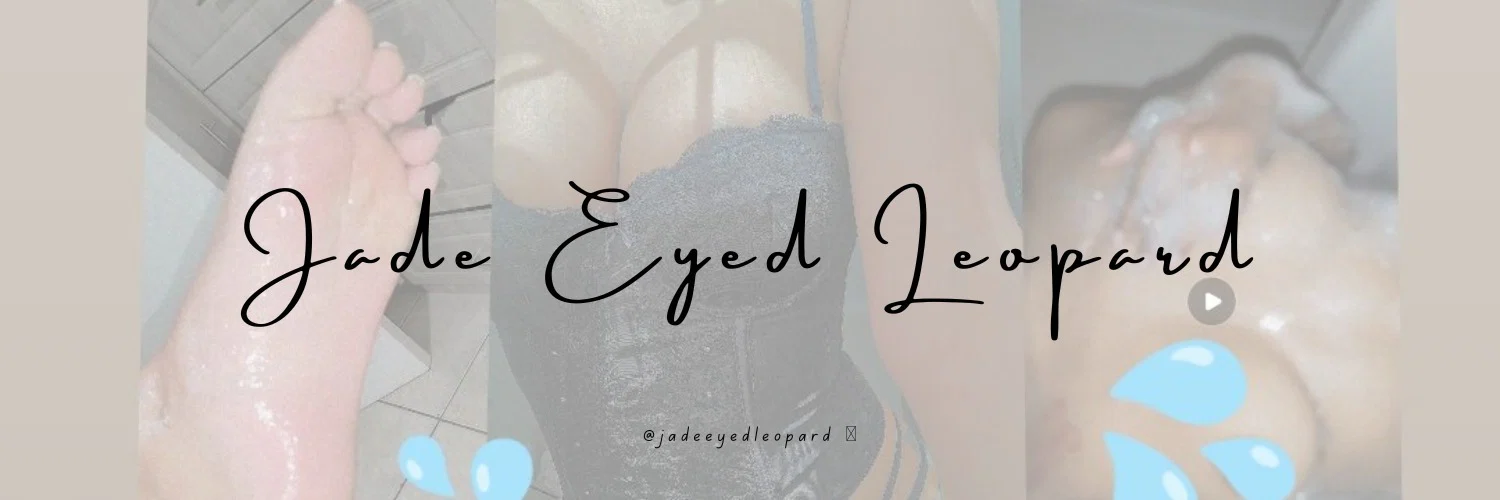 jadeeyedleopard profile banner