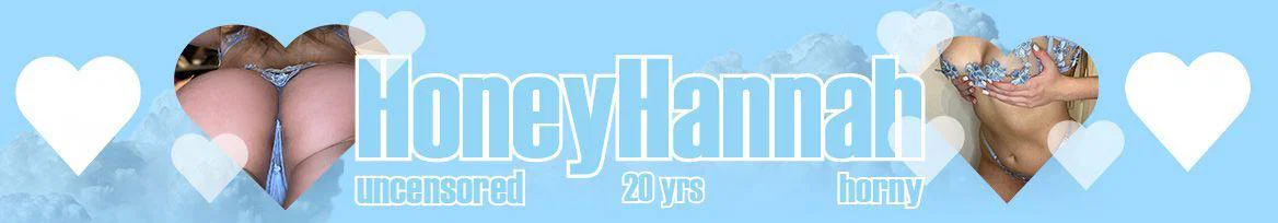HoneyHannah profile banner