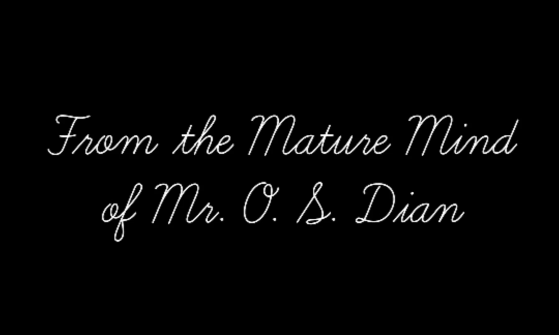 Mr. O. S. Dian profile banner