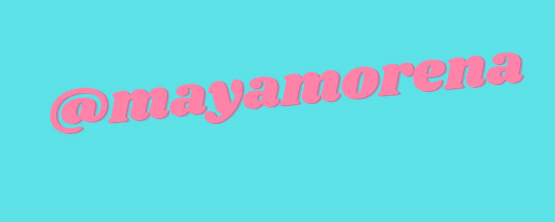Maya profile banner