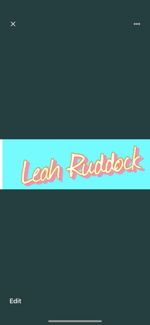 Leah Ruddock profile banner
