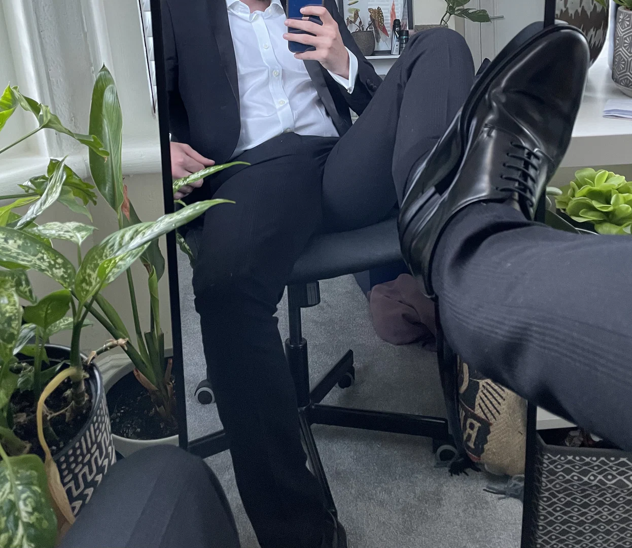 Suited Guy profile banner