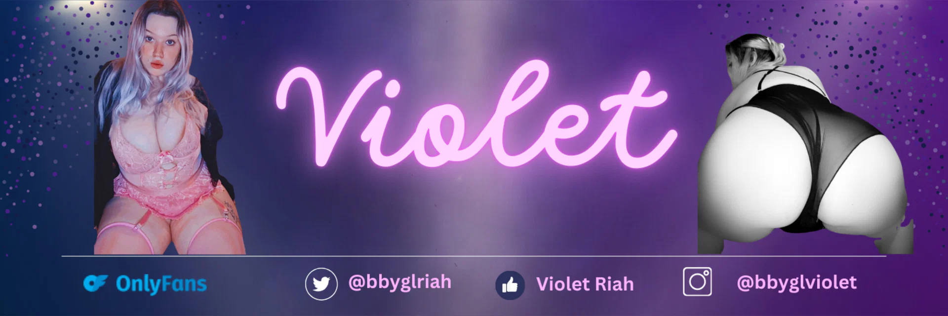 Violet ♡ profile banner