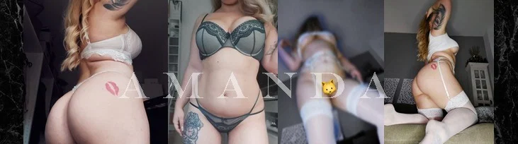A M A N D A profile banner