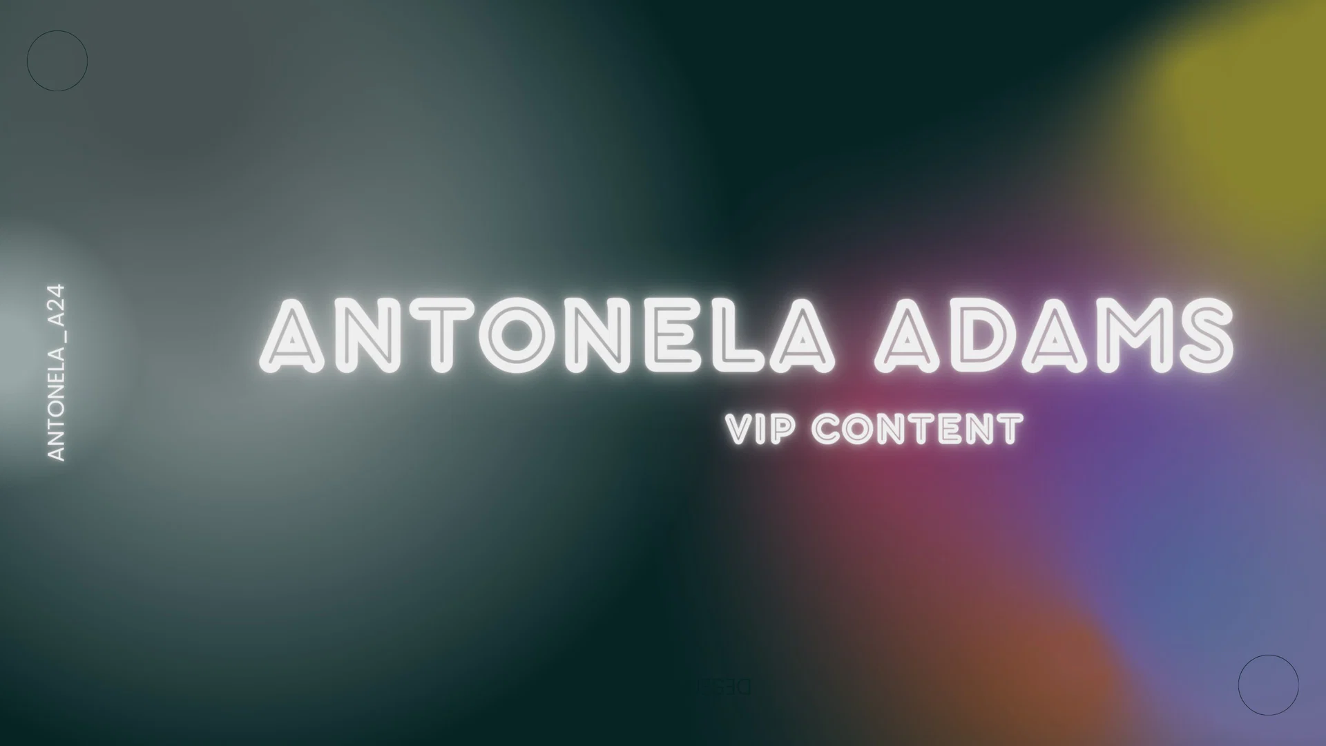 ANTONELA ADAMS profile banner