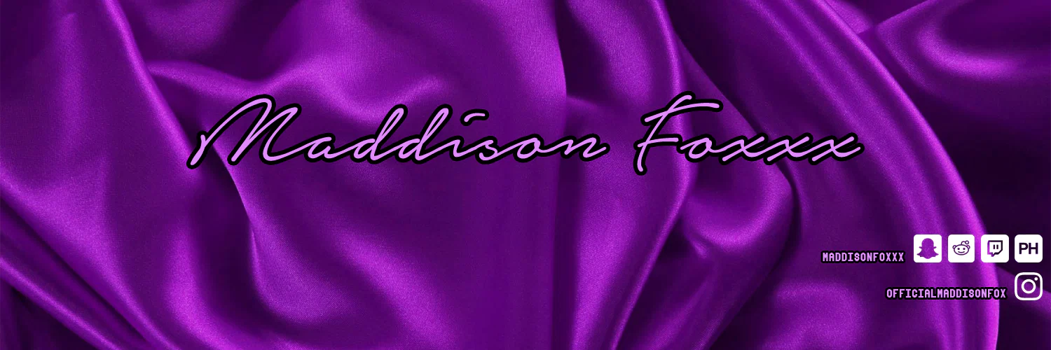 Maddison Fox profile banner
