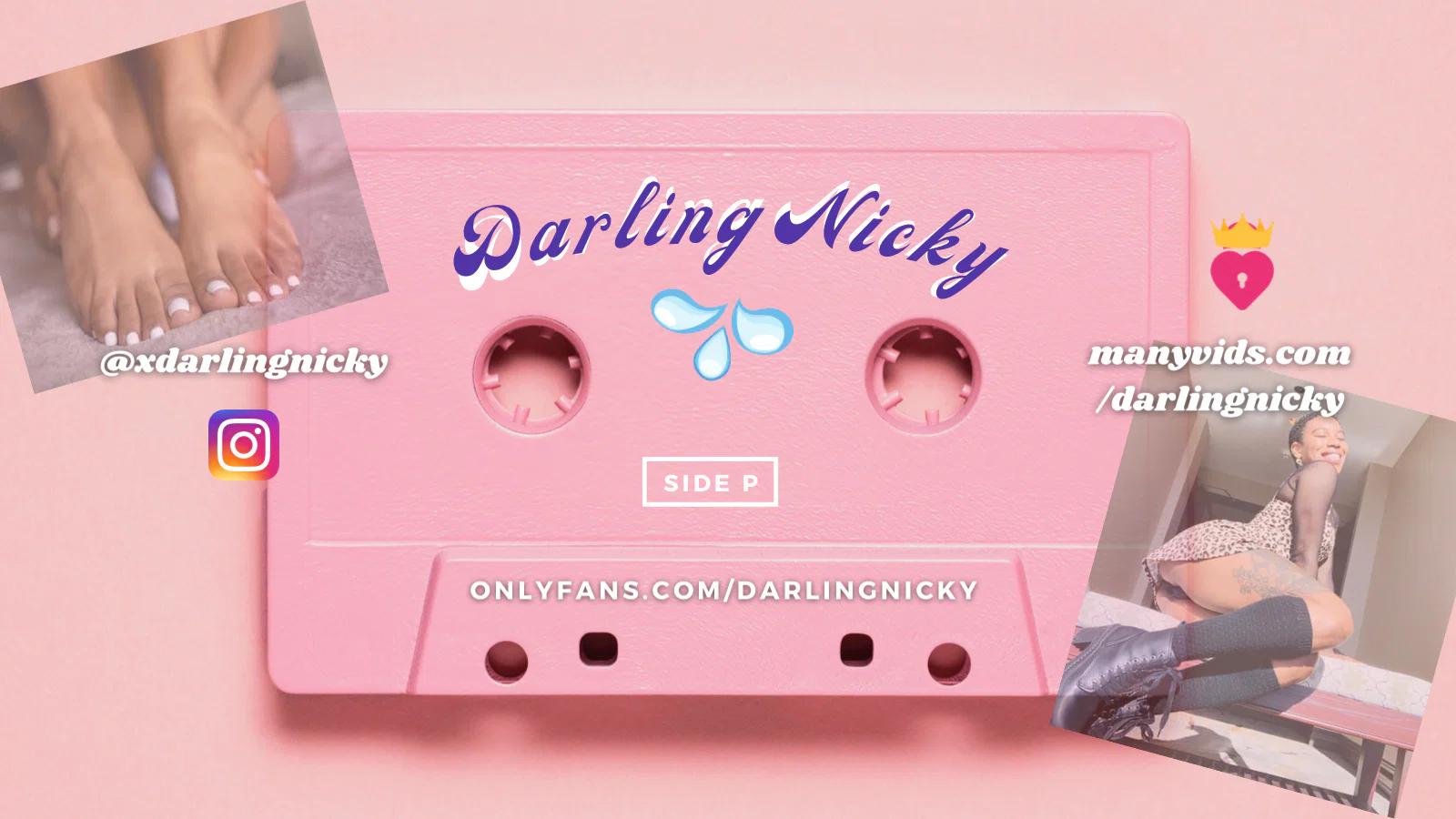 Darling Nicky’s Free Page profile banner