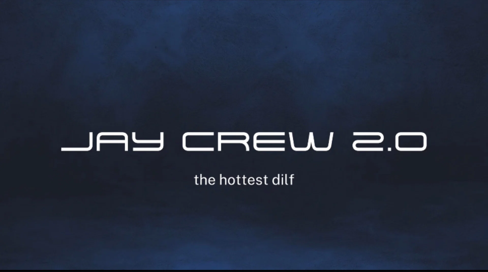 Jay Crew 2.0 profile banner