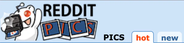 Reddit Pics profile banner