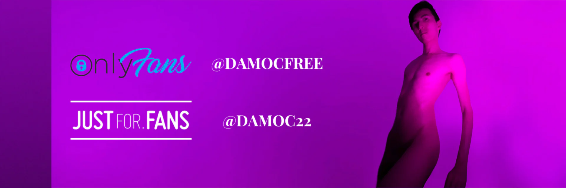 Damo profile banner