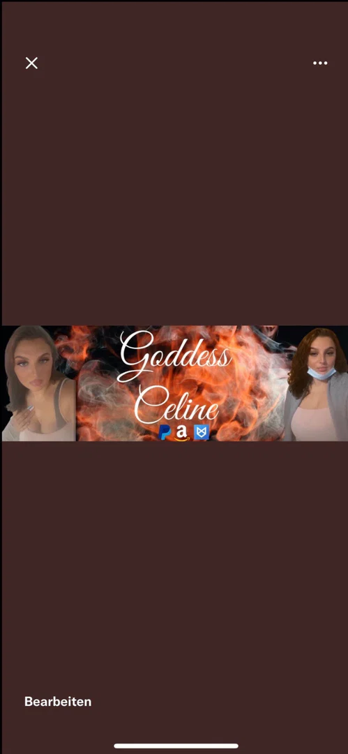 Goddess celine profile banner