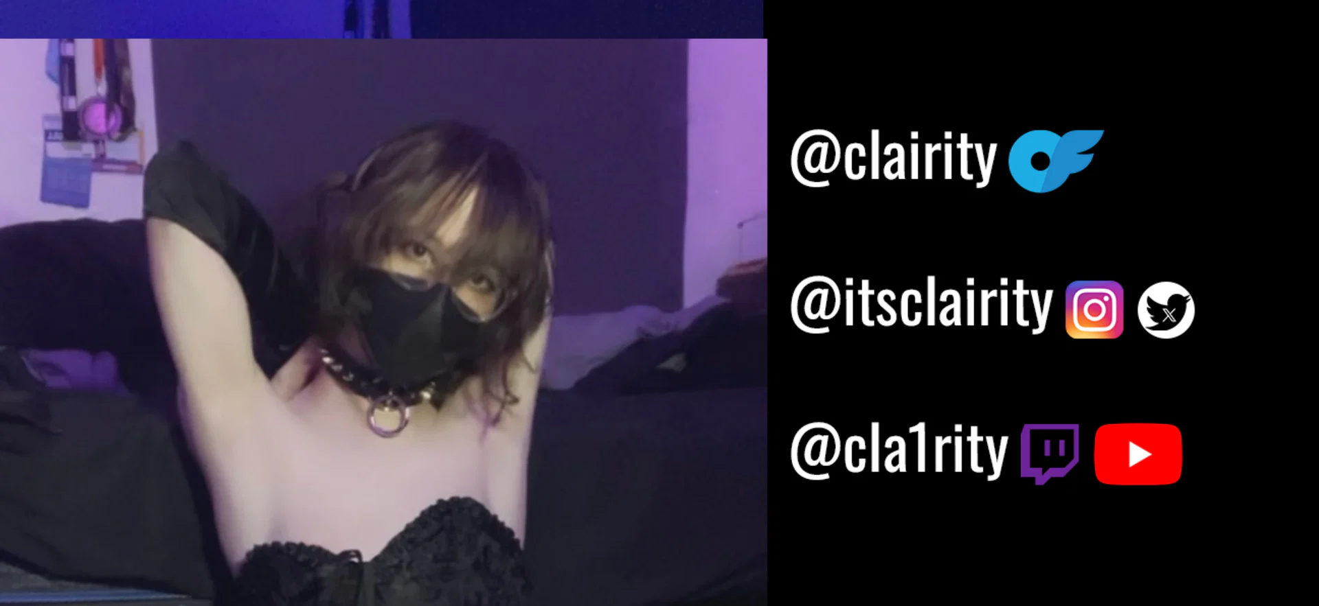 Clairity profile banner