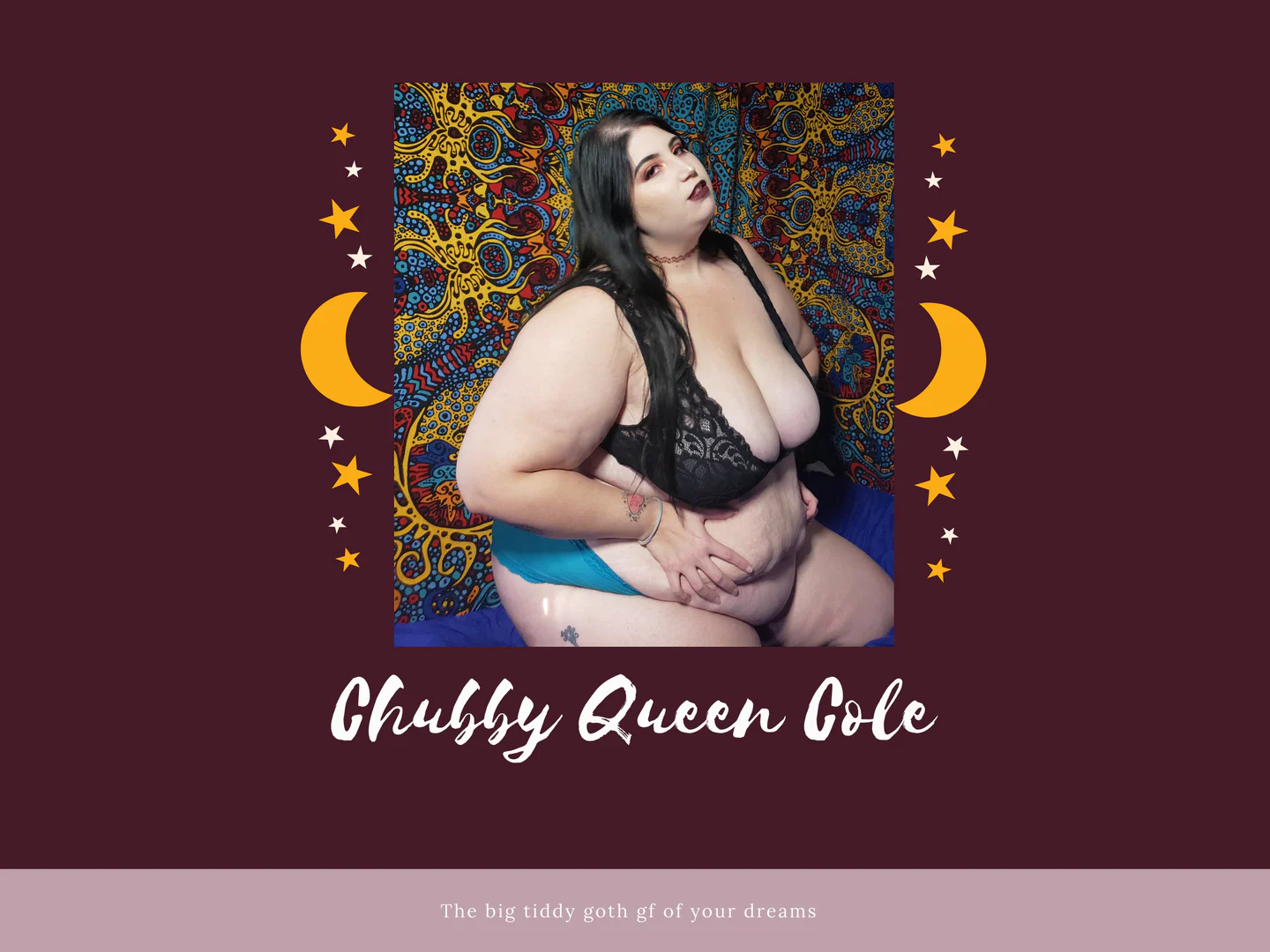 Chubby Queen Cole π₯ FREE page profile banner