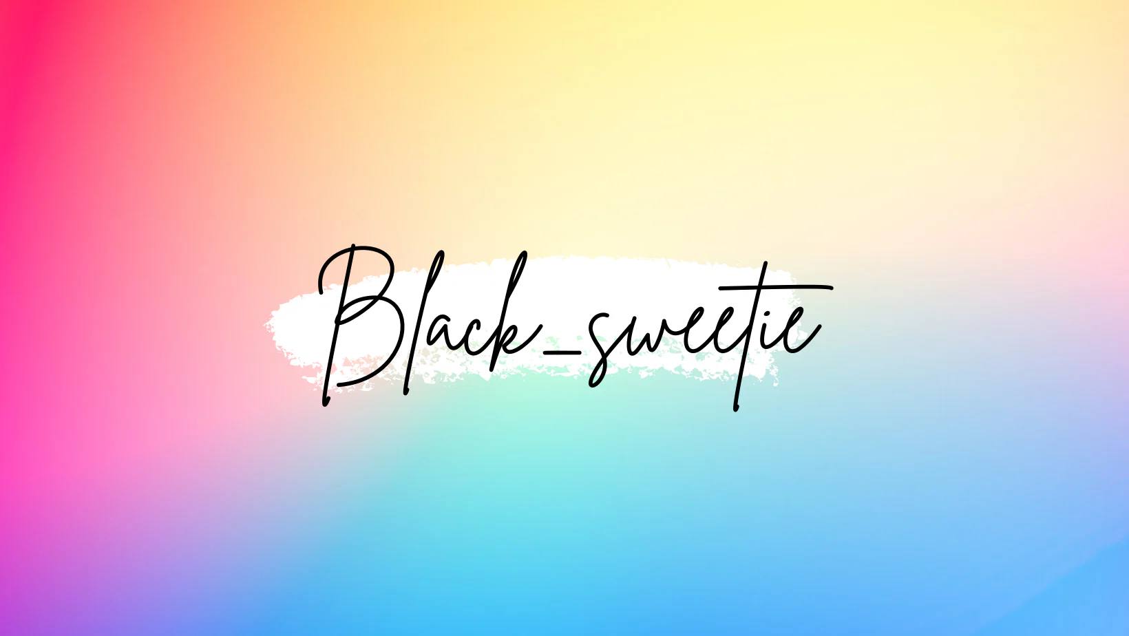 Black_sweetie profile banner
