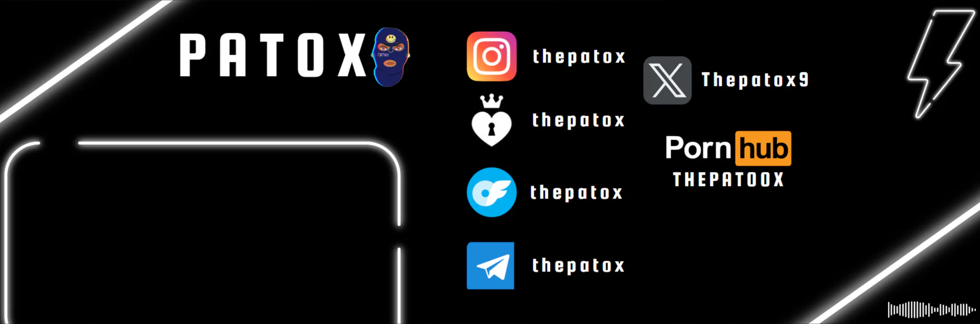 Patox profile banner