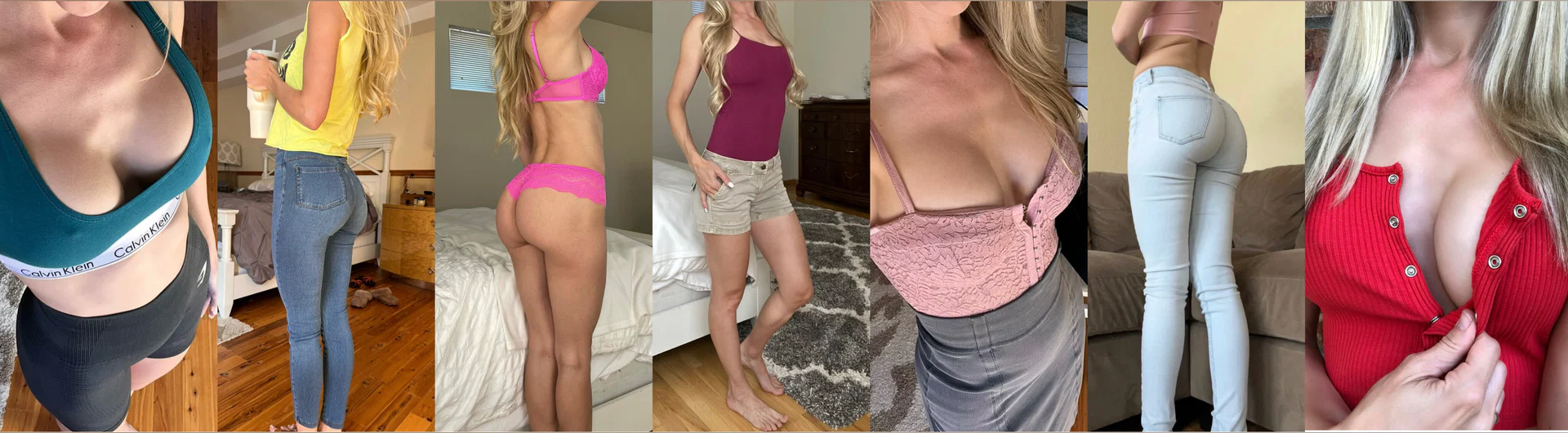 Blonde Mel profile banner