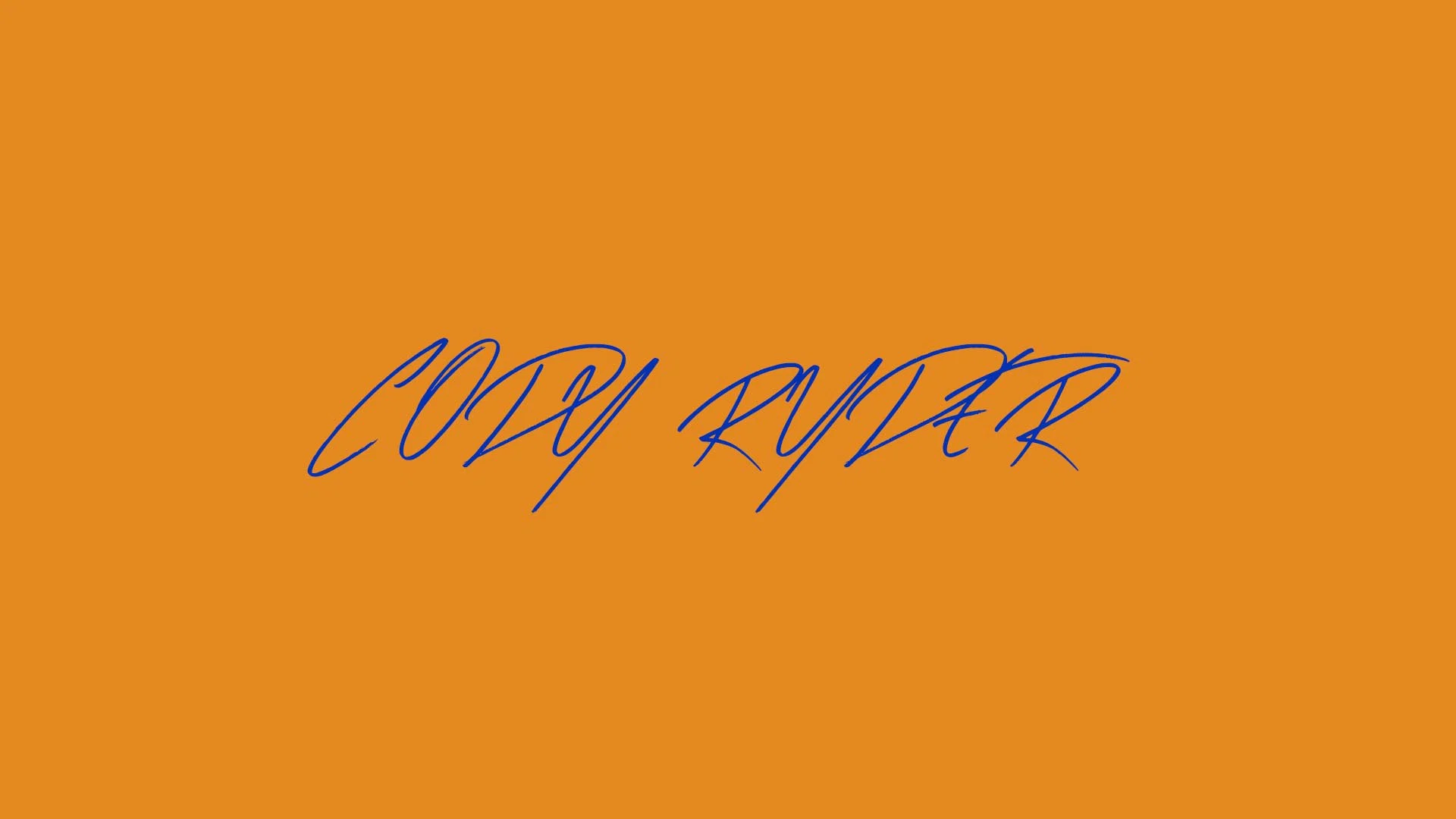 Cody Ryder profile banner