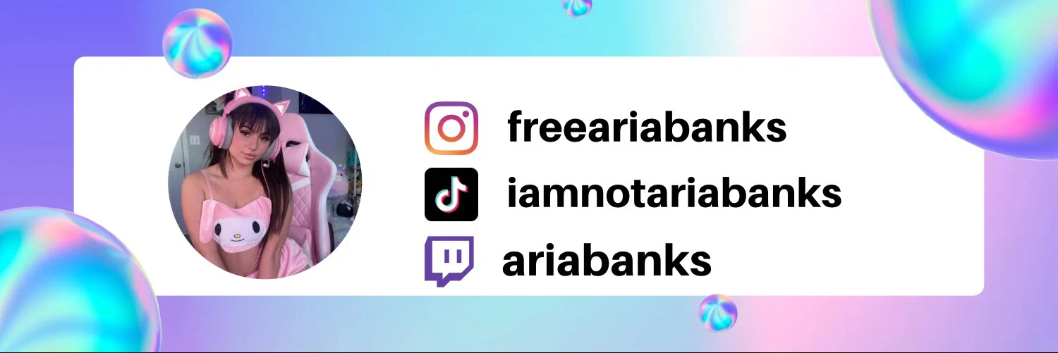 Aria Banks profile banner