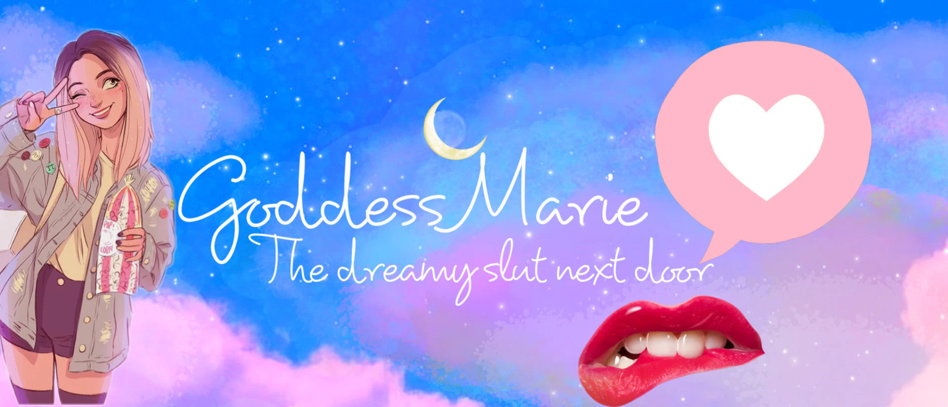 Goddess Marie profile banner