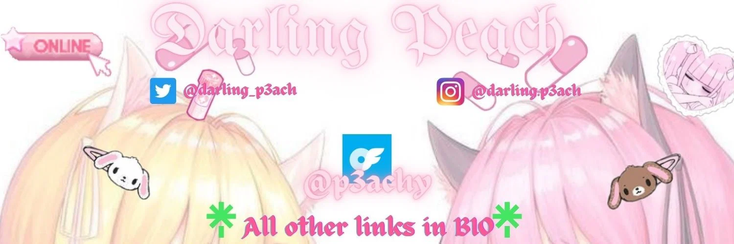 PEACH ˚ʚ♡ɞ˚ profile banner