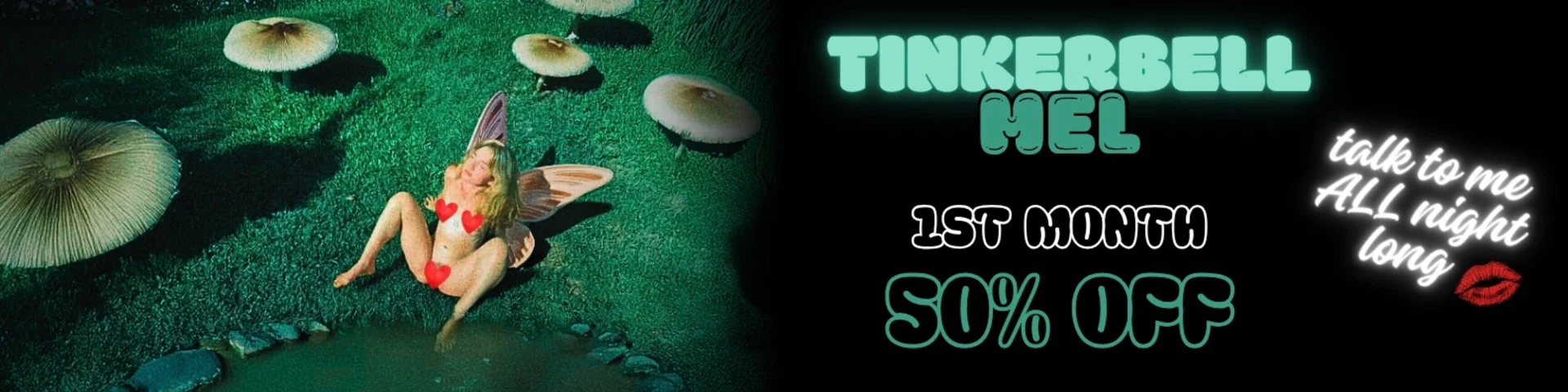 Tinkerbell Mel profile banner