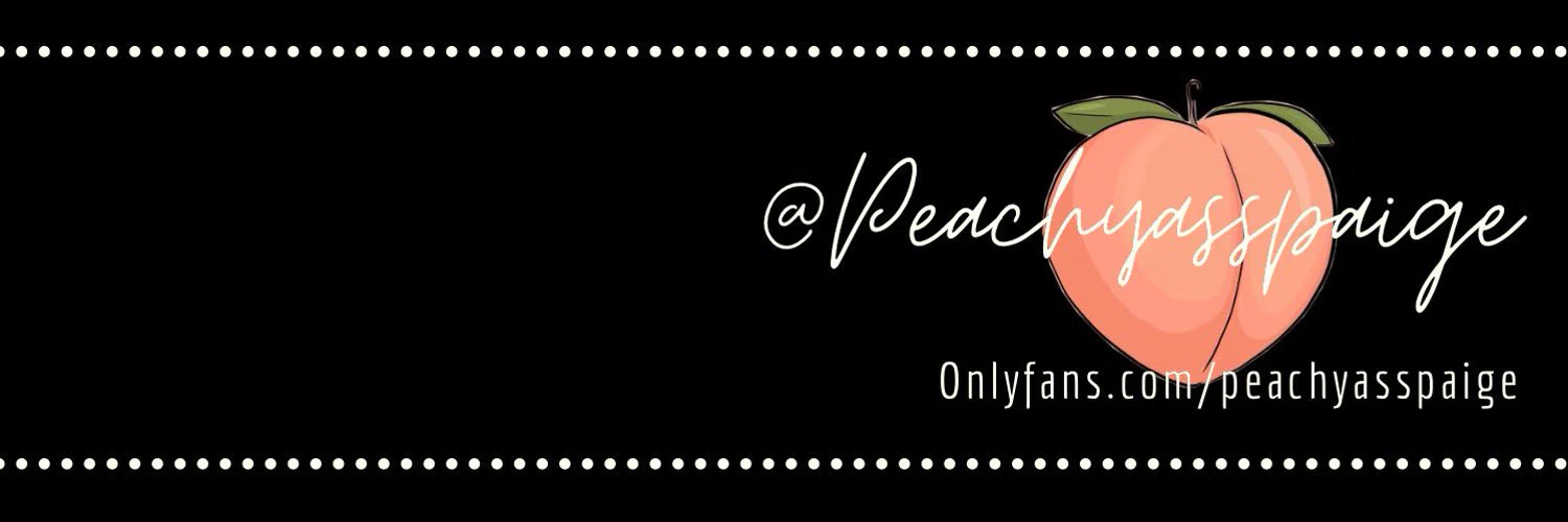 •peachypaige🍑• profile banner