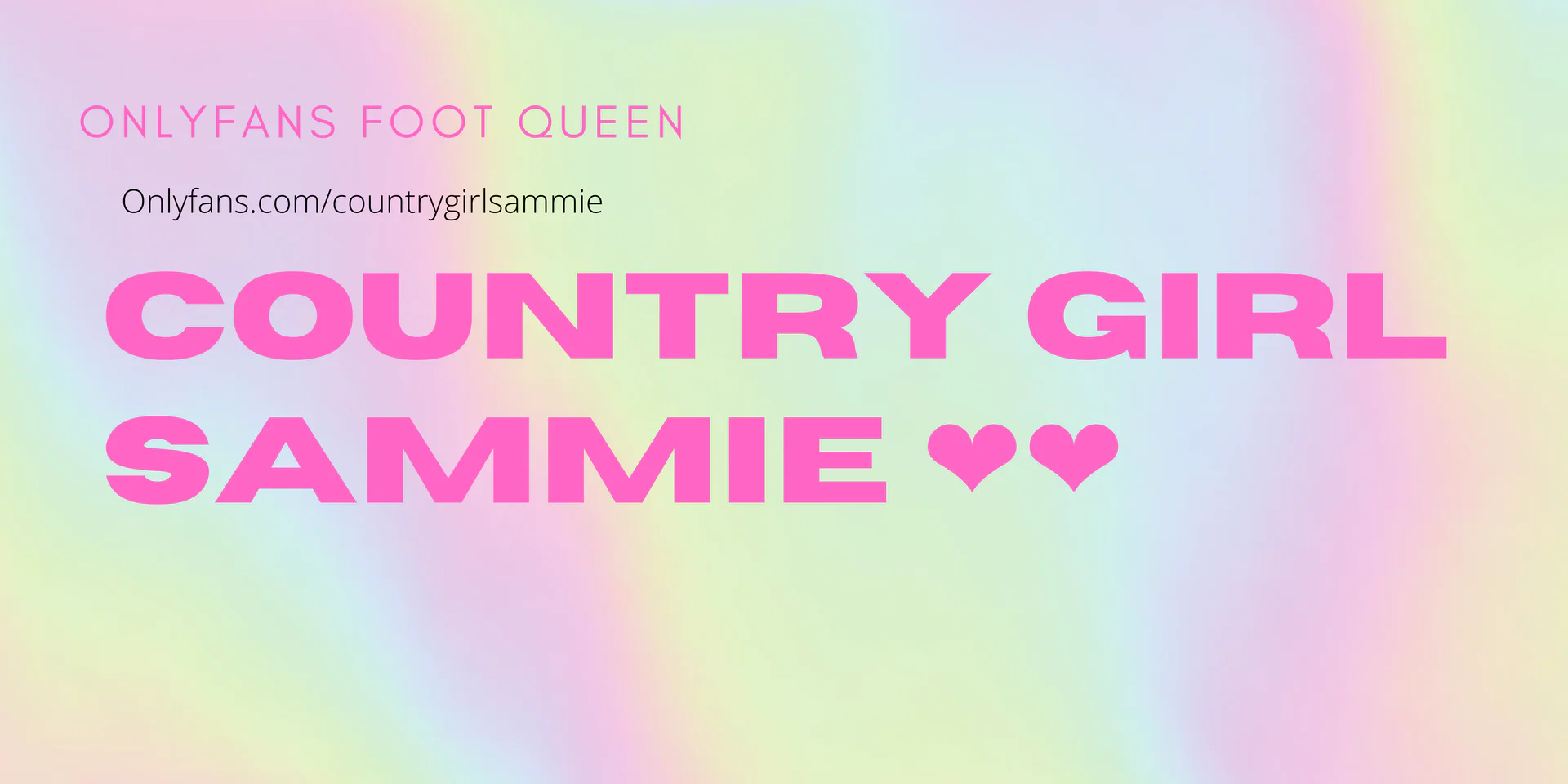 Countrygirlsammie profile banner
