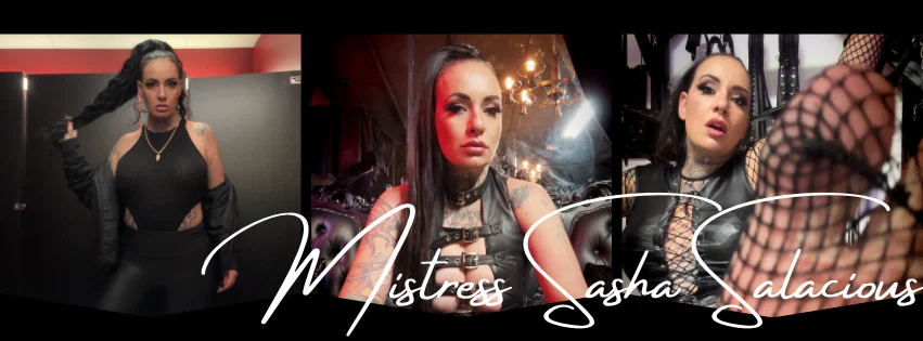 Mistress Sasha Salacious profile banner