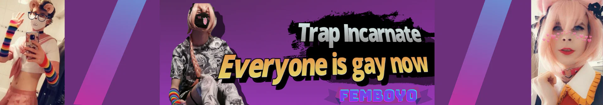 Femboyo profile banner