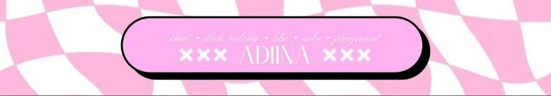 Adiina profile banner