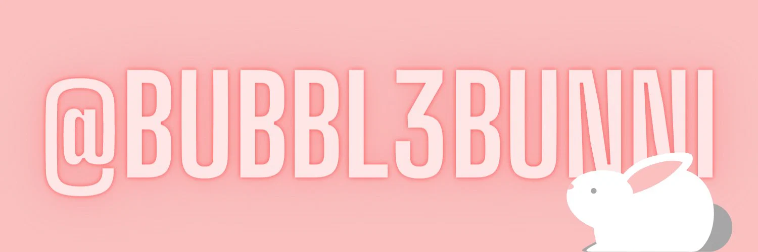 bubbl3bunni ๐ธ๐ profile banner