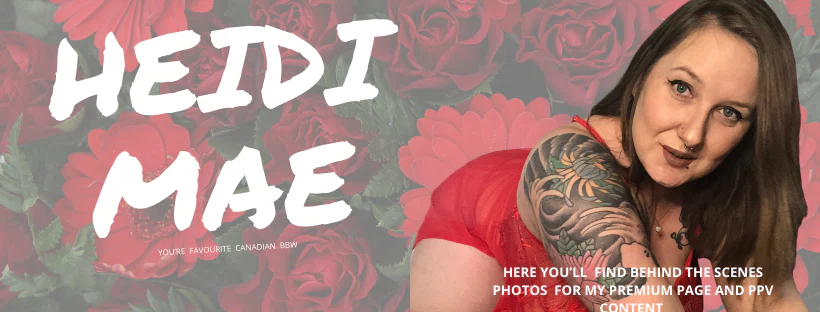 Heidi Mae Free Account profile banner