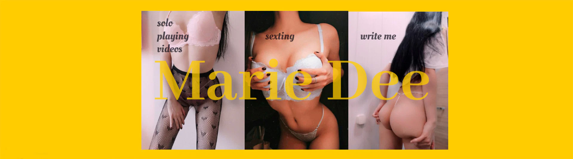Marie Dee profile banner