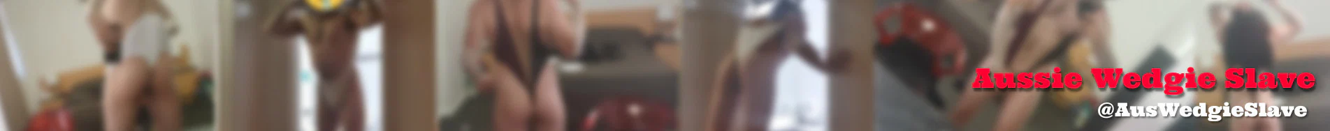 Aussie Wedgie Slave profile banner